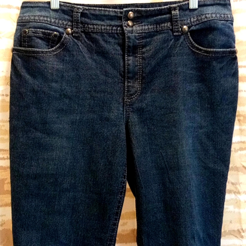 Code Blue Embellished Jeans Size 14 - image 3